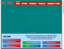 Tablet Screenshot of copyworksdesign.com